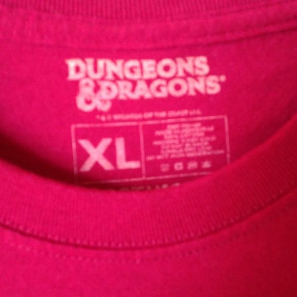 Dungeons & Dragons Tee Shirt Sleeve XL - Picture 3 of 8